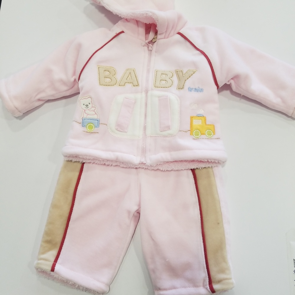 BRAND NEW! "Baby" Cozy 2 Piece set for Girl or Boy
